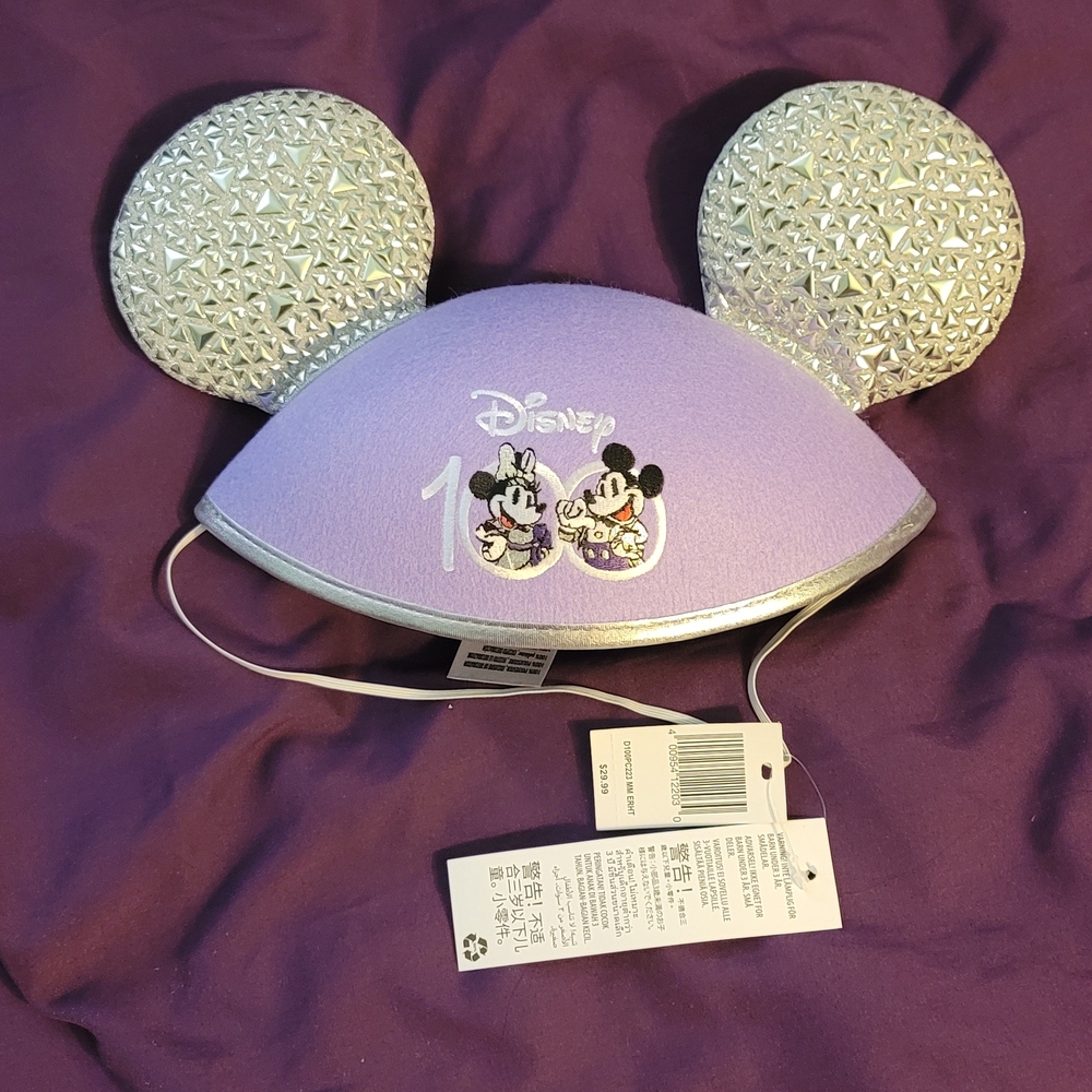 Disney 100th Anniversary Mickey Ears Hat